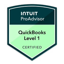 QuickBooks Level 1 Certified  ProAdvisor 77505